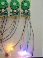 Geluidsmodule voor wenskaarten, vocale module, soundchip met led-verlichting, spraakmodule, muzikale module