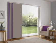Automatic Sliding Panel Track Blind
