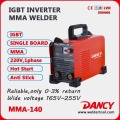 Yüksek kalitede 220V DC MMA Mini Kaynaklı Kaynak Makinesi ZX7-200 Inverter Kaynak Makinesi