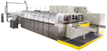 Automatic Flexo Printer Slotter Rotary Die Cutter and In-Line Folder Gluer