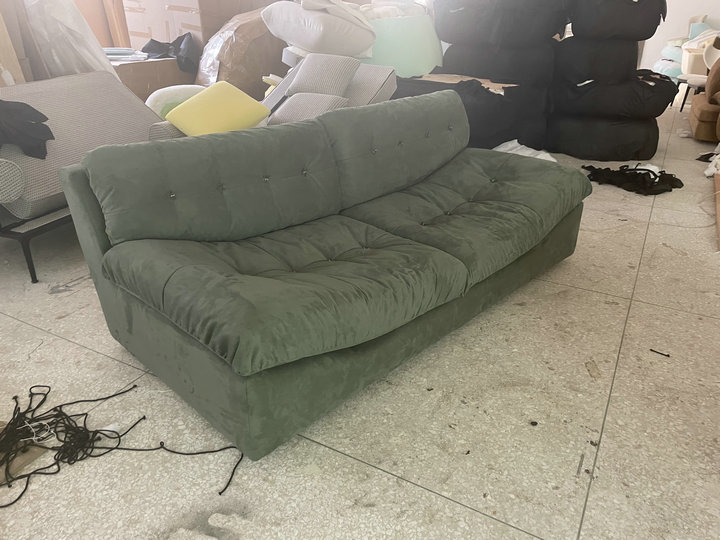Modern leather milan sofa for living room furniture Modern leather milan sofa for living room furniture
