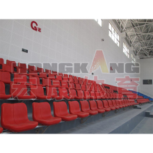 Hongkang Stadium Telescopic Bleacher Track Operation System