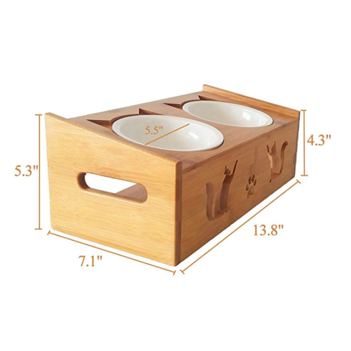 Pet Bowl met Feeding Platform