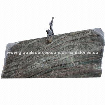 Jade Slab, called Nine Dragon Jade, Granite Hardness, Marble Structure, Polished, 2,400 x 1,000up
