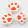 10 * 12MM Cartoon Animal Sole Polymer Caly Slice Per Cartoon Glue Phone Shell Accessori o fai da te Accessori Clay Decor