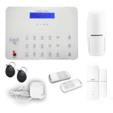 RFID Tag GSM touch keypad home alarm system