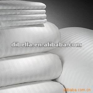 white cotton percale bedding fabric