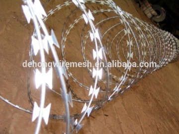 razor combat wire/ Security fencing razor barbed wire/ safety razor wire