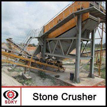 Wholesale vibrating sieve and gravel sand circular vibrating screen