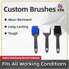 Short-Handle Wheel Hub Detail Brush