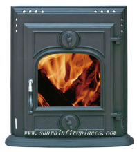 cast iron fireplace insert stove(JD003)