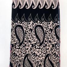 30s Broder Design Print Spun Rayon Fabric