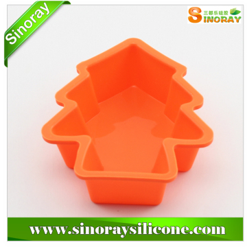 Alibaba best selling christmas tree shape silicone cake mold,wholesale silicone cake mold