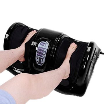 Air pressure heating foot massager / air compression foot massager