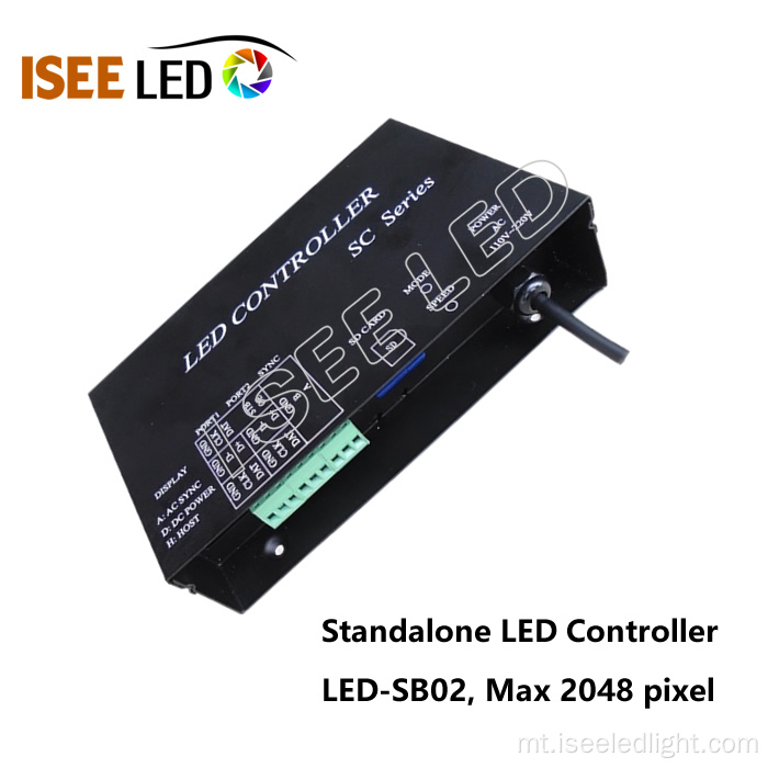 Kontrollur LED programmabbli tal-karta SD