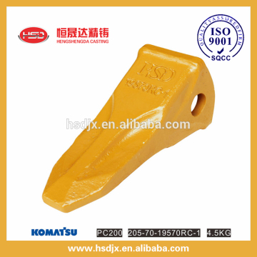 Bucket attachments rock bucket teeth, alloy steel bucket teeth, casting bucket teeth
