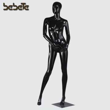 Hot Sale gloss black female dummy mannequins