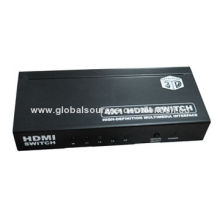 HDMI 4x1 1.4V Switch with Audio, Audio Return Channel (ARC) and 3D