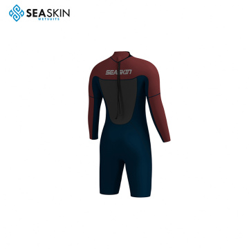 Seaskin 2mm Sports Lengan Lama Berenang Renang Wear Swimming Diving Wet Suit Unisex