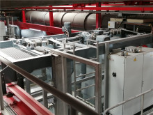 Top view of the hoist lifting equipment