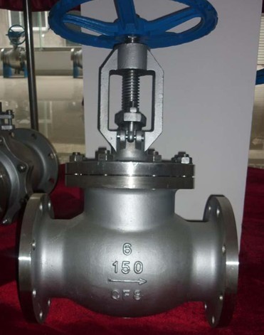 Stainless Steel Flanged Globe Valve, ANSI 300lb