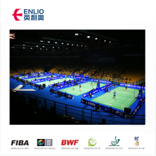 ENLIO BWF 7.0mm Sol sportif pour terrain de badminton