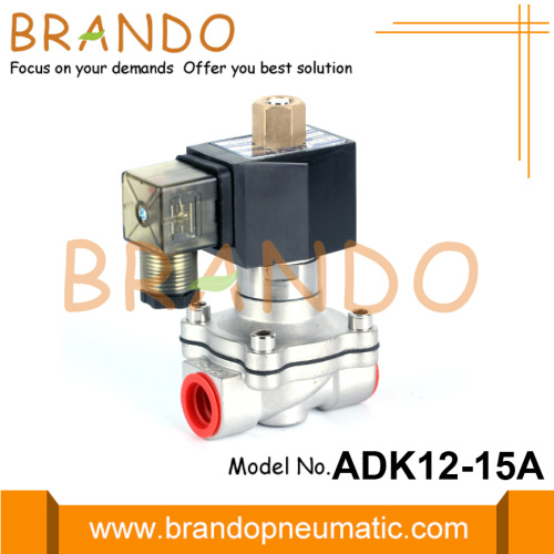 ADK12-15A-03A-DC24V 1/2 &#39;&#39; normaal open magneetventiel