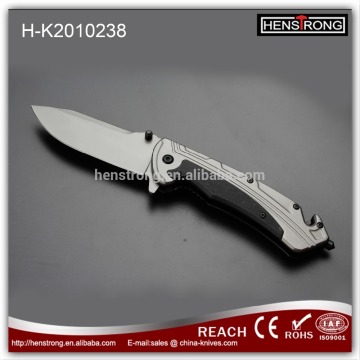 Survival Knife Foldabale G10 Handle Knife Black Color