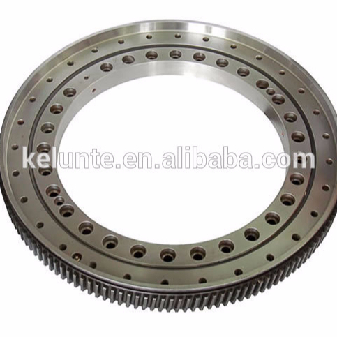 011.20.250 Four-point conact ball slewing bearing with gear in inner ring