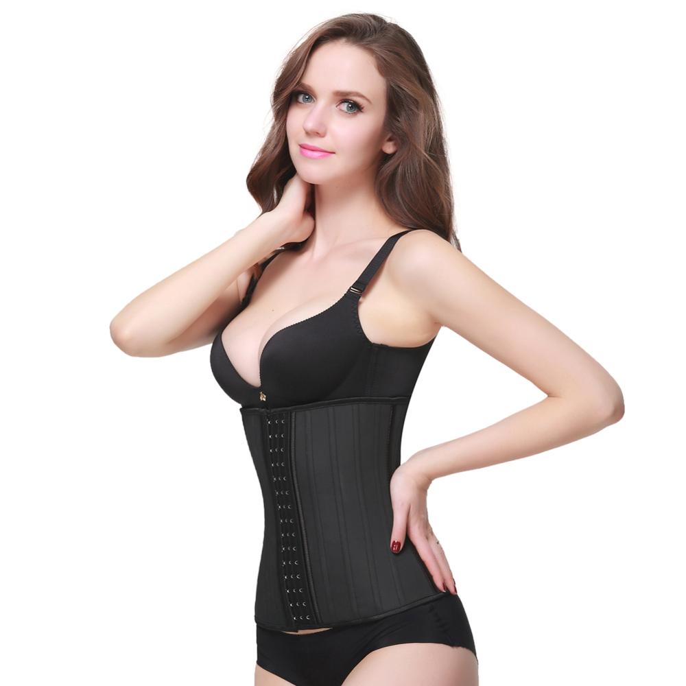 High Quality China 25 Steel Boned Body Slimming Full Latex Waist Trainer Corset Wholesale