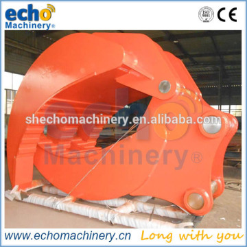 high quality hardox machanical grab for excavator,timber grab for excavator,hydraulic grab for excavator on sale