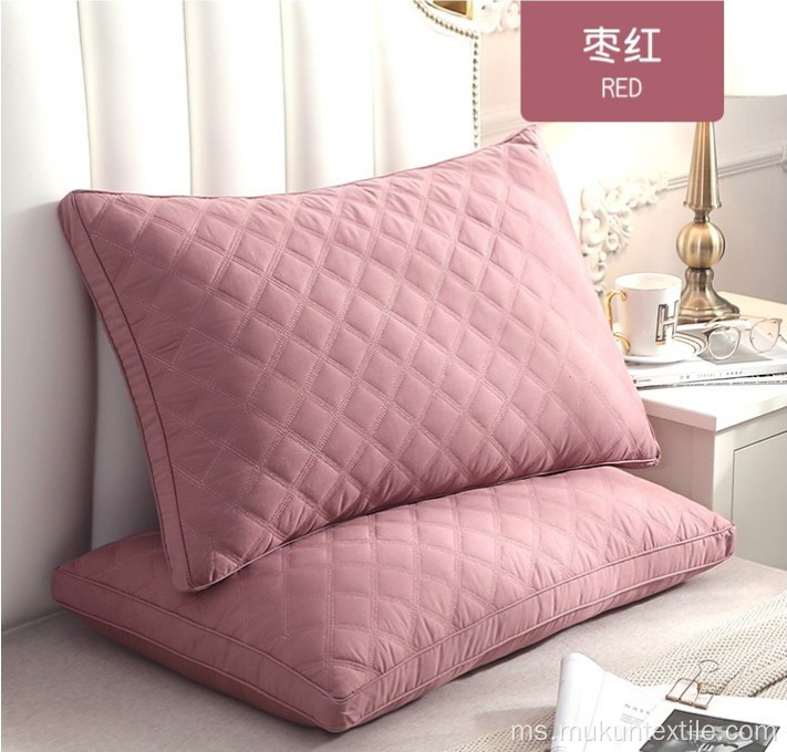 Kilang Jualan Langsung Ergonomik Tidur Double Lining Bantal