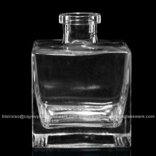 200ML Aroma Diffuser Glass Square Crystal Reed Diffuser Bottles