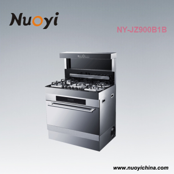 Hot selling industrial gas cooking range with oven/gas stove with grill