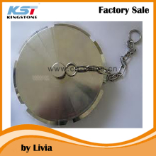 Sanitary blind cap with chains