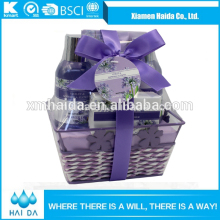 Best Natural bath Basket GIft Set in wholesale