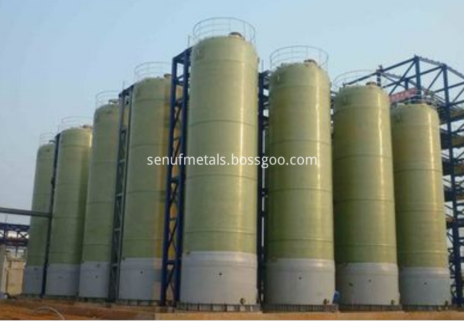 Frp Grp Tank For Hcl Storage