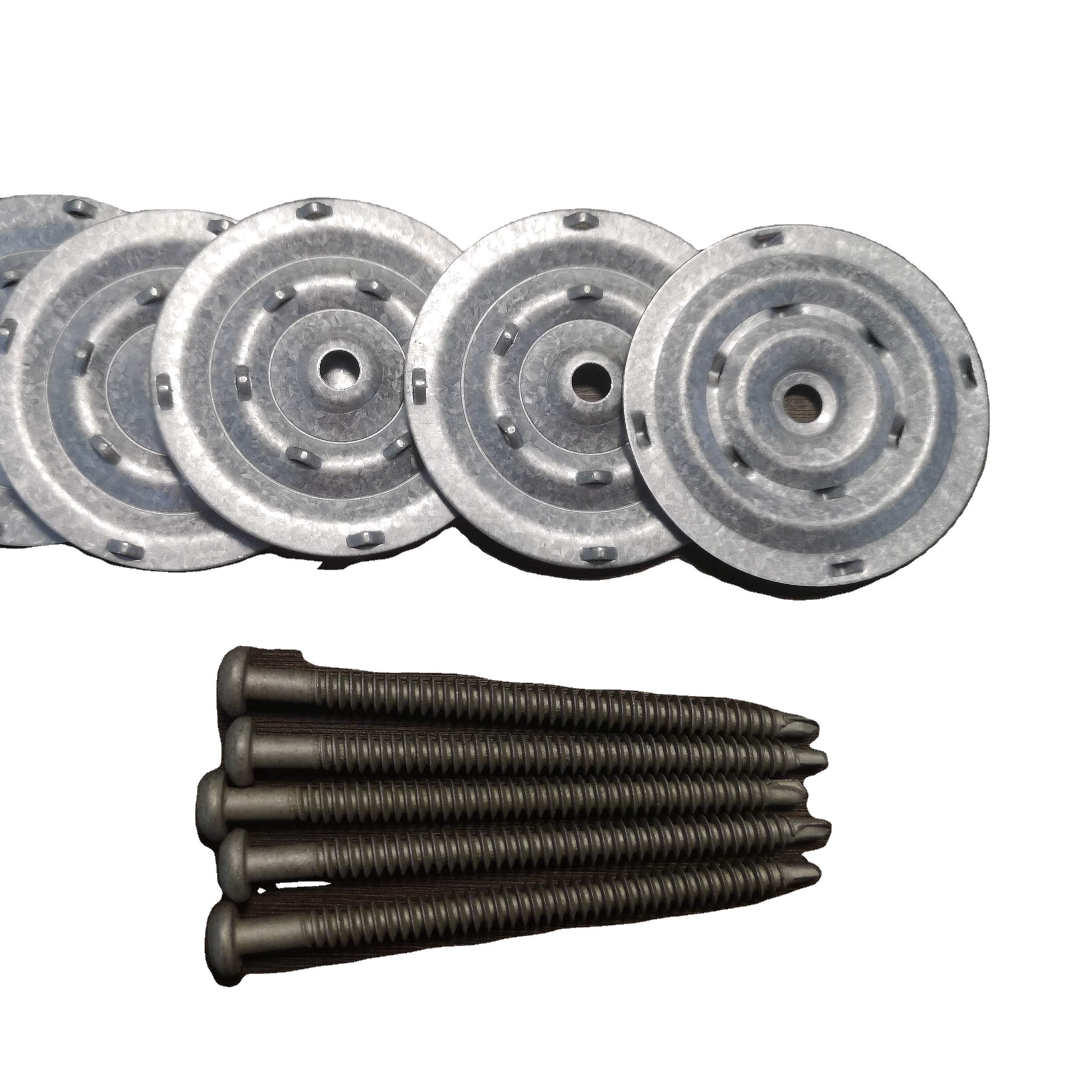 2.4 inch Galvanaized Seam plates Roofing Fasteners 2.4 inch Galvanaized Seam plates Roofing Fasteners
