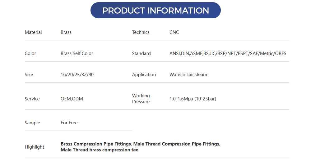 Messing-Kompressionsverschraubungen54_02 Brass-Compression-Fittings54_02