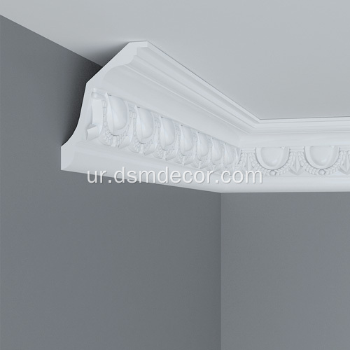 انڈے اور ڈارٹ ڈیزائن Polyurethane Cornice مولڈنگ