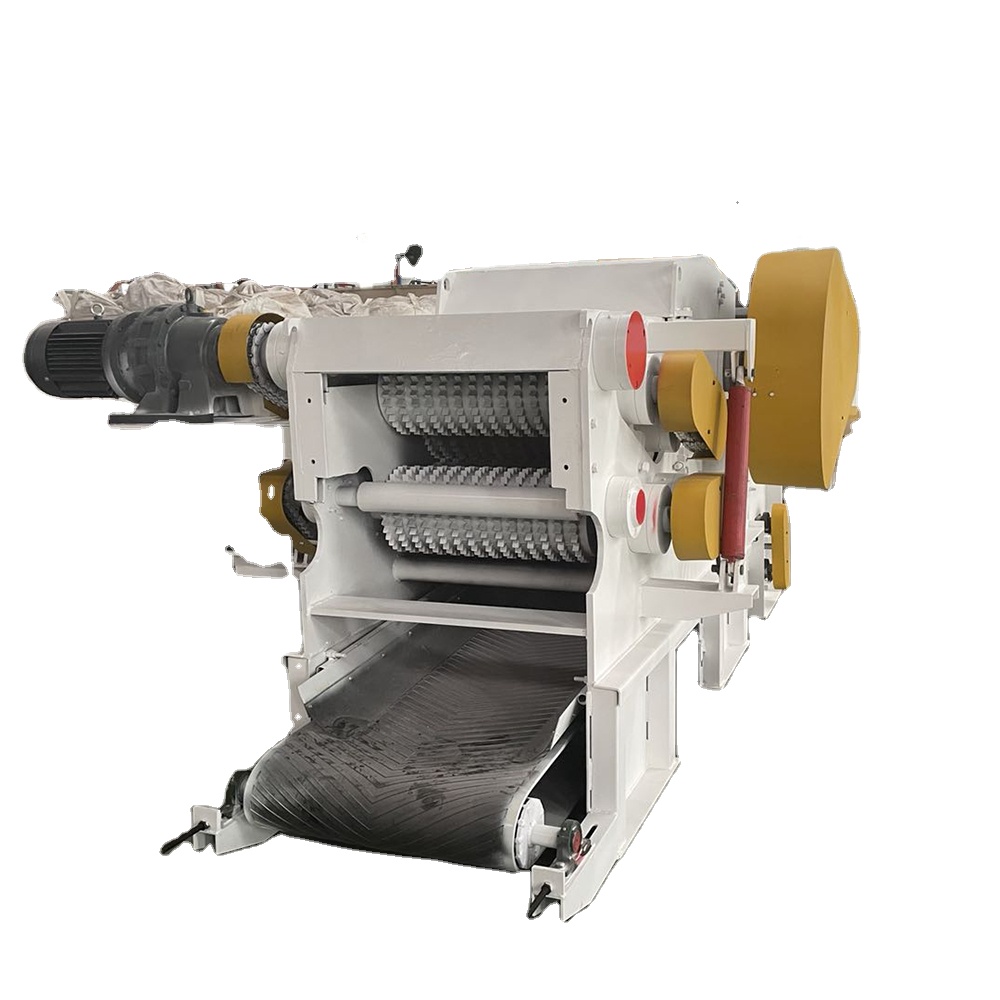 Power Plant Widely Using Drum Wood Chipper Wood Logs Chip Machine Wood Crusher