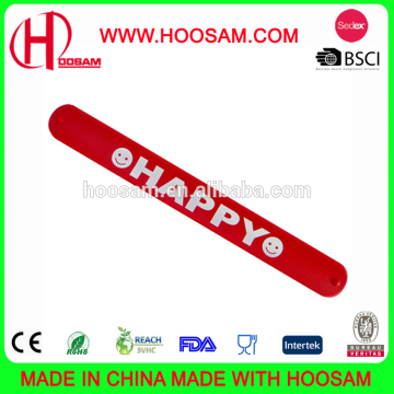 cheap custom silicone slap bracelet,silicone ruler slap bracelet,silicone slap wristband