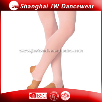 Wholesale ballet tights pink Stirrup Pantynose