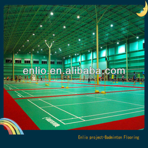 Piso esportivo de PVC de boa qualidade/badminton