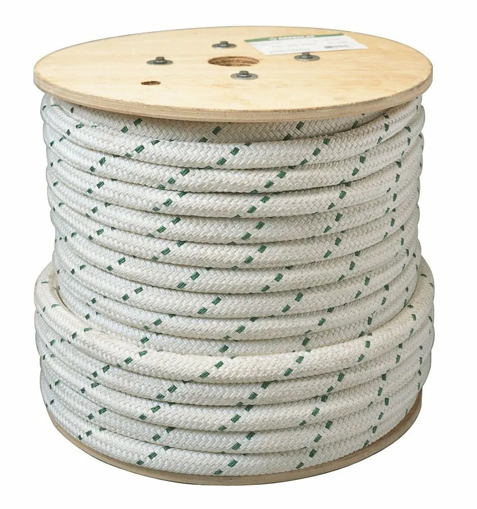 Polyester Double Braided 24 Strands Plaited Dock Line Marine Rope