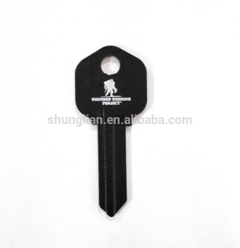 key blank plaing black house key gift key