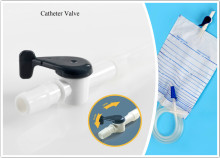 Hospital Bedside Urine Bag with Catheter Tap