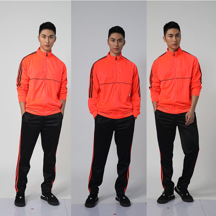 Sukan Lelaki Borong Menetapkan Polyester Spandex Tracksuit Sale