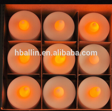 Fake wick dancing flame led candle