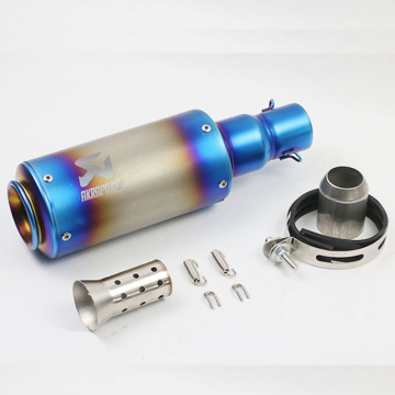 Carbon Fiber Titanium Exhaust Connector for Off-road Motorcycles